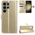 thumbnail image 1 of Funda tipo libro para Samsung Galaxy S22 Ultra 5G, cartera todo‑en‑uno, funda multifuncional con tarjetero y correa de muñeca desmontable, 1 of 5