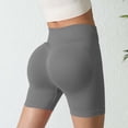 thumbnail image 3 of OGLCCG Women Yoga Shorts High Waisted Seamless Gym Workout Shorts Fashion Scrunch Butt Lifting Tummy Control Hot Running Shorts, 3 of 3