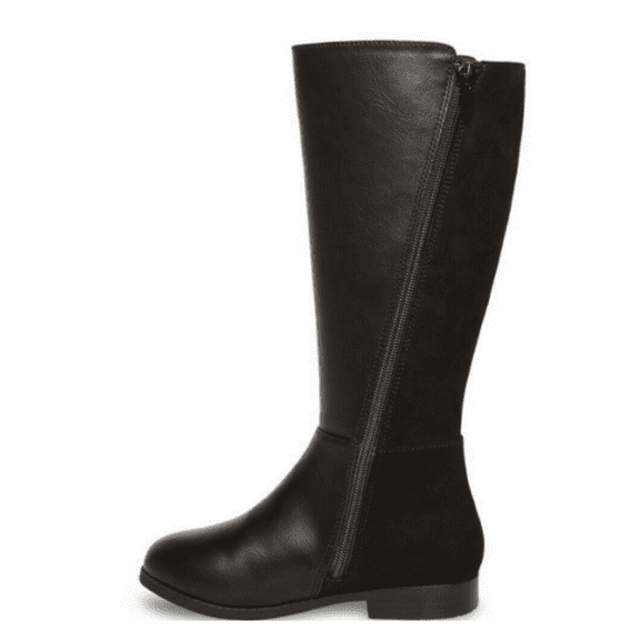 Steve Madden Girl's JLanee Black Leather - Size 5