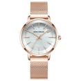 thumbnail image 1 of MINI FOCUS Marque Luxe Mode Montres pour Femmes Étanche Décontractée Quartz Montre-Bracelet pour Dames Or Rose Bracelet en Maille en Acier Inoxydable, 1 of 1