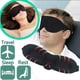 thumbnail image 3 of máscara de ojos de viaje 3D para dormir, suave acolchada, para descansar, dormir, venda de ojos, 3 of 4