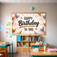 thumbnail image 7 of Decorative Design Happy Birthday Banner Balloon Decoration Birthday Party Celebration for Kids Party Indoor Decoration Photo Shoot, 7 of 7