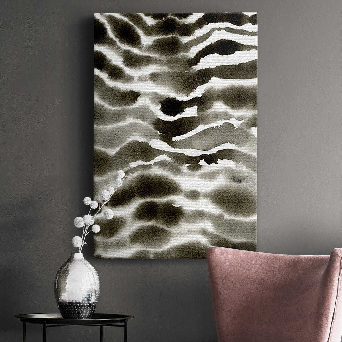 Jungle Stripe II Premium Gallery Wrapped Canvas - Ready to Hang