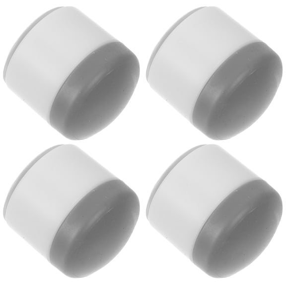 Phenofice 4pcs Self Adhesive Toilet Seat Bumper Pads Soft Close Replacement