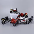 thumbnail image 2 of Hot Crazy Magic Finger Alloy Motorcycle Model 1:16 Simulation Bend Road Mini Racing Toys Adult Collection Christmas Gifts 2023, 2 of 5