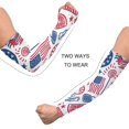 thumbnail image 4 of ALAZA Artistic National Flag UV Sun Protection Arm Sleeves UPF 50+ Compression Cooling Sleeve 1 Pair, 4 of 7