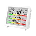 thumbnail image 3 of HILABEE Indoor Air Quality Monitor Air Analyzer Large Screen Multifunctional CO2 Monitor White, 3 of 9