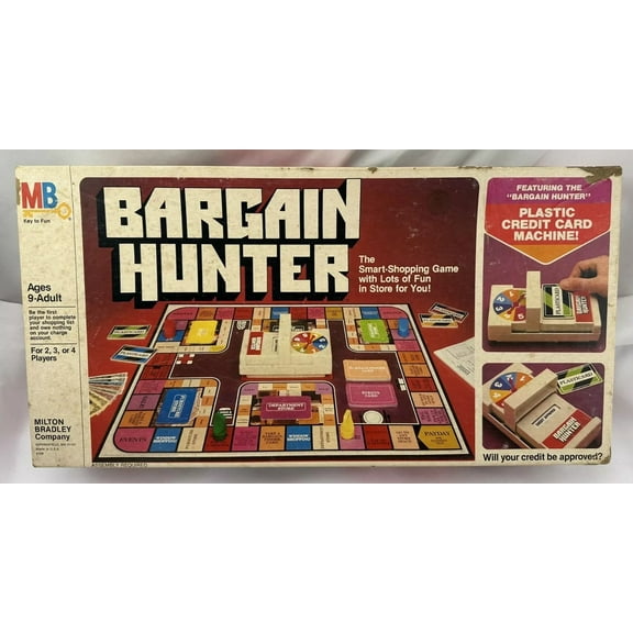 Pre-Owned Bargain Hunter Game 1981 Milton Bradley Complete