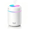 thumbnail image 2 of AIRFIRE Humidifier 300ml, USB Desktop Humidifiers with Night Light, Quiet Cool Mist Humidifier for Bedroom, Office, Desk, 2 of 7