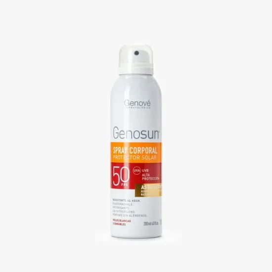 GENOSUN FOTOPROTECTOR SPRAY GENOVE ASTAXACTIVE SPF 50 C/200 ML