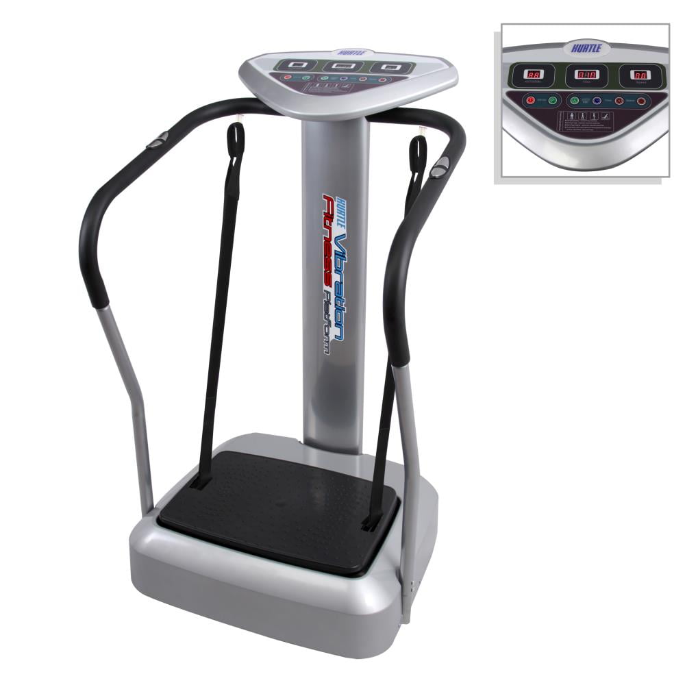 Full Body Fitness Exercise Trainer Crazy Fit Massager Pyle Upgraded Standing Vibration Platform Machine 