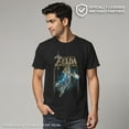thumbnail image 2 of Men's Nintendo Legend of Zelda Breath of the Wild Arch  Graphic Tee Black Small, 2 of 10