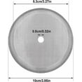thumbnail image 2 of Replacement French Press Filters 6 Pieces 10cm Coffee French Press Filters, 2 of 2