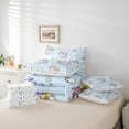 thumbnail image 5 of Feelyou Magic Unicorn Bedding Comforter Set 7-Piece, Cartoon Rainbow King Bedding Sets, Princess Bowknot Bed Sheets, Breathable Bedroom Decor, 5 of 7