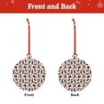 thumbnail image 2 of Hirioo Christmas Cat for Acrylic Christmas Pendant Hanging Christmas Tree Ornaments, Car, Home, Office Gift Decor-Round Shape, 2 of 7