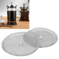 thumbnail image 1 of Henmomu 2PCS 100 Mesh Stainless Steel Filter Screen Replacement For Coffee Press Accessory,Coffee Press Filter Mesh,Coffee Filter, 1 of 8
