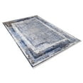 thumbnail image 5 of Cistopol Blue Modern Polyester Area Rugs for Living Room Washable Rugs Boho Moroccan Area Rug Soft Geometric Bohemian Distressed Indoor Rug for Bedroom Dining Room Office Foldable Nonslip Rug, 5 of 9