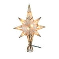 thumbnail image 4 of Kurt Adler 10-Light 11.4-Inch Capiz Bethlehem Star Treetop, 4 of 6