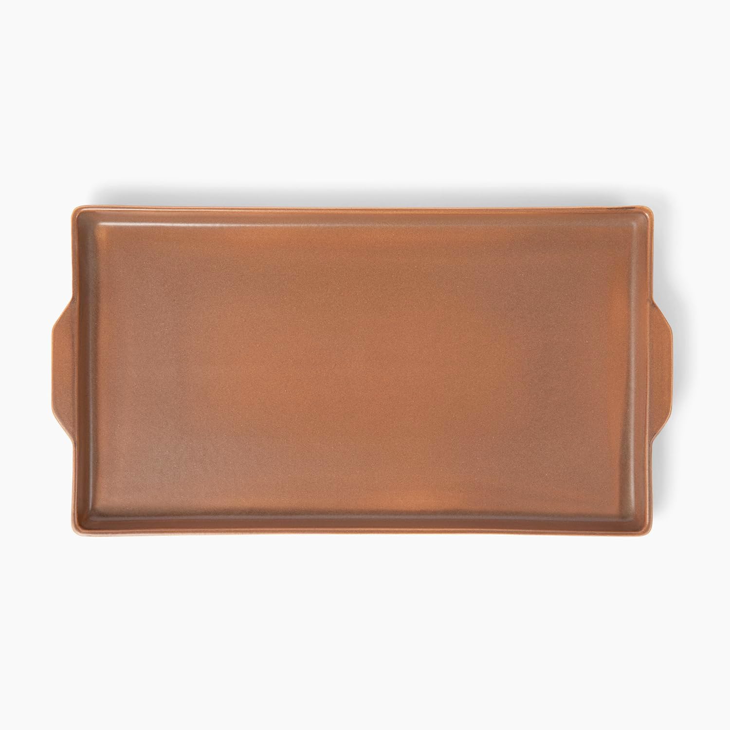Griddle Grill Pan | 100% Ceramic Pan, Handmade, Non-Toxic, Eco-Friendly, Oven Safe 662F