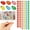 A, variant on Grusce 100Pcs Mini Wooden Bee Ladybug Shape Decor Sticker Self Adhesive Small Honey Bee Decoration Tiny Wood Ladybug Ornament for DIY Craft Scrapbooking