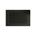 thumbnail image 2 of Striped Carpet, Soft Plush Living Room Rug, Non-Slip Polyester Bedroom Carpet Machine Washable Home Decor, Black, 2 of 6
