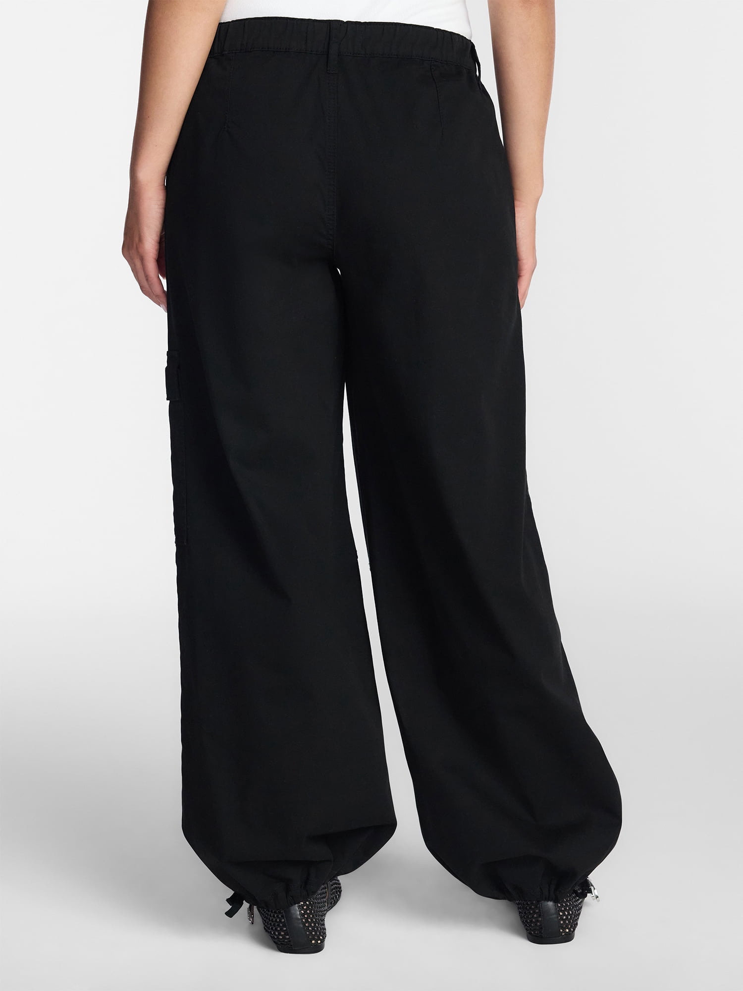 Madden NYC Women's Poplin Cargo Pants, Sizes XXS-XXL