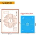 thumbnail image 4 of Tapis de Pâtisserie en Silicone Extra Grand, Tapis de Cuisson Antiadhésif, Réutilisable, Tapis de Comptoir, Tapis de Roulement, Doublure de Four, Tapis de Croûte de Tarte, 4 of 6