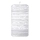 thumbnail image 1 of Organizador de joyas colgante de doble cara para armario de pared, con 80 bolsillos (blanco), 1 of 6