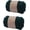 Dark Green, variant on 2-Pack Bulky Super Chunky Chenille Yarn Arm Knitting Blanket Yarn Jumbo Chenille Yarn DIY Mat Hat Scarf Yarn Per Skein 250g-8oz