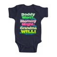 thumbnail image 1 of Baby "Grandma Will" Bodysuit - Navy - 18M, 1 of 1