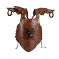 thumbnail image 4 of BELOVING Mens Medieval Chest Adjustable Strap Gothic Chest Guard Knight Costume Brown, 4 of 10