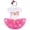Hot Pink, variant on IBTOM CASTLE Toddler Baby Girls 1st 2nd 3rd Birthday Outfit Polka Dots Romper Tutu Skirt Mouse Ears Headband Cake Smash Clothes for Photo Props 2 Years Hot Pink + Black