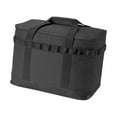 thumbnail image 3 of Bolsa de almacenamiento para acampar con bolsillos y compartimentos de malla Cremalleras dobles Multifuncional Ligero Herramientas al aire libre Bolso Negro DYNWAVEMX Bolsa de almacenamiento para campamento, 3 of 8