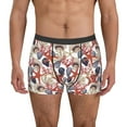 thumbnail image 7 of Disketp Starfish Shell Men's Boxer Briefs,Soft and Breathable Cotton Underwear with ComfortFlex Waistband, 7 of 7