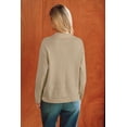 thumbnail image 6 of Arach&Cloz Women's 100% Cotton Collared V Neck Eyelet Knit Spring Cotton Polo Shirts 2026, 6 of 7