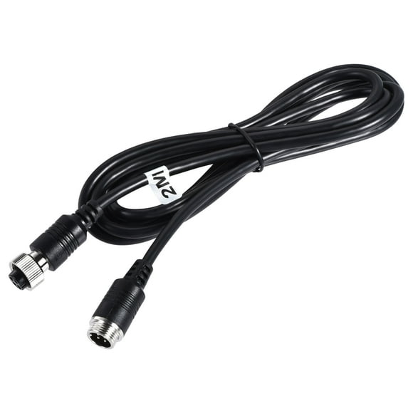 Unique Bargains 4-Pin 6.56FT 2M Male to Female Shielded Aviation Cable