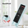 thumbnail image 2 of Fintie Remote Case for Vizio XRT500 Smart TV Remote Controller, CaseBot Lightweight Anti-Slip Shockproof Silicone Cover , Blue Glow in The Dark, 2 of 8