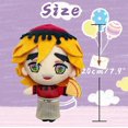 thumbnail image 2 of Tanjiro Kyojuro Inosuke Hashibira Giyu Plush Toy Cartoon Soft Stuffed Plush Home Decor, 2 of 4