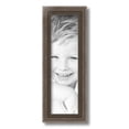 thumbnail image 2 of ArtToFrames 5" x 17" Muted Silver Picture Frame, 5x17 inch Silver Wood Poster Frame (WOM-4626),  Pack, 2 of 8