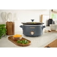 thumbnail image 2 of Crock-Pot Manual 4-Quart Slow Cooker, Mussel Gray, 2 of 7