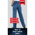 thumbnail image 2 of Woman Within Plus Size Perfect 5-Pocket Back-Elastic Denim Capri, 2 of 3
