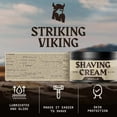 thumbnail image 4 of Striking Viking Shaving Cream for Men – Vanilla Scent, Moisturizing, Sensitive Skin, 5.3 oz, 4 of 10