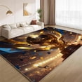 thumbnail image 1 of Sports Trophy Football Area Rugs, Match Victory Carpet, Washable Non Slip Low Pile Soft Rug for Bedroom Living Room Decor Mat 5ftx6ft, 1 of 8
