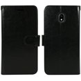 thumbnail image 1 of ZASE Belt Clip Holster Case for Samsung J7 2018, J7 Refine, J7 AERO, J7 TOP, J7 Star Tough Slim Rugged Protective Black Case Armor Defender Swivel Lock Kickstand (A Holster Combo Case), 1 of 5