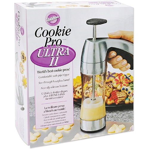 Wilton Cookie Pro Ultra II Deluxe Cookie Press (Pack of 3) Walmart