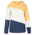 thumbnail image 3 of Vedolay Women's Tops Hoodies for Women 2023 Casual Hoodies Long Sleeve Solid Lightweight Pullover Tops Loose Sweatshirt,Navy XL, 3 of 4