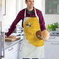 thumbnail image 1 of WIFKLSIIPG Festival Printed Linen Sleeveless Apron Kitchen Oil and Stain Sleeveless Cover Kitchen Apron, 1 of 8