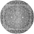 thumbnail image 1 of Ahgly Company Indoor Round Oriental Gray Traditional Area Rugs, 4' Round, 1 of 1