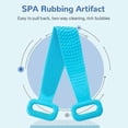 thumbnail image 4 of Silicone shower brush, exfoliating and lengthening silicone body back scrubber, easy to clean, 4 of 4