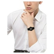 Casio Men's Classic Resin Analog Watch, Black Dial